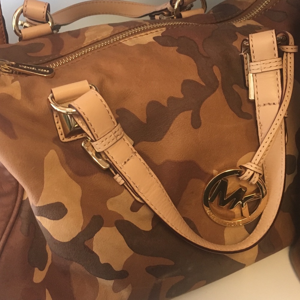 Michael Kors camouflage bag
